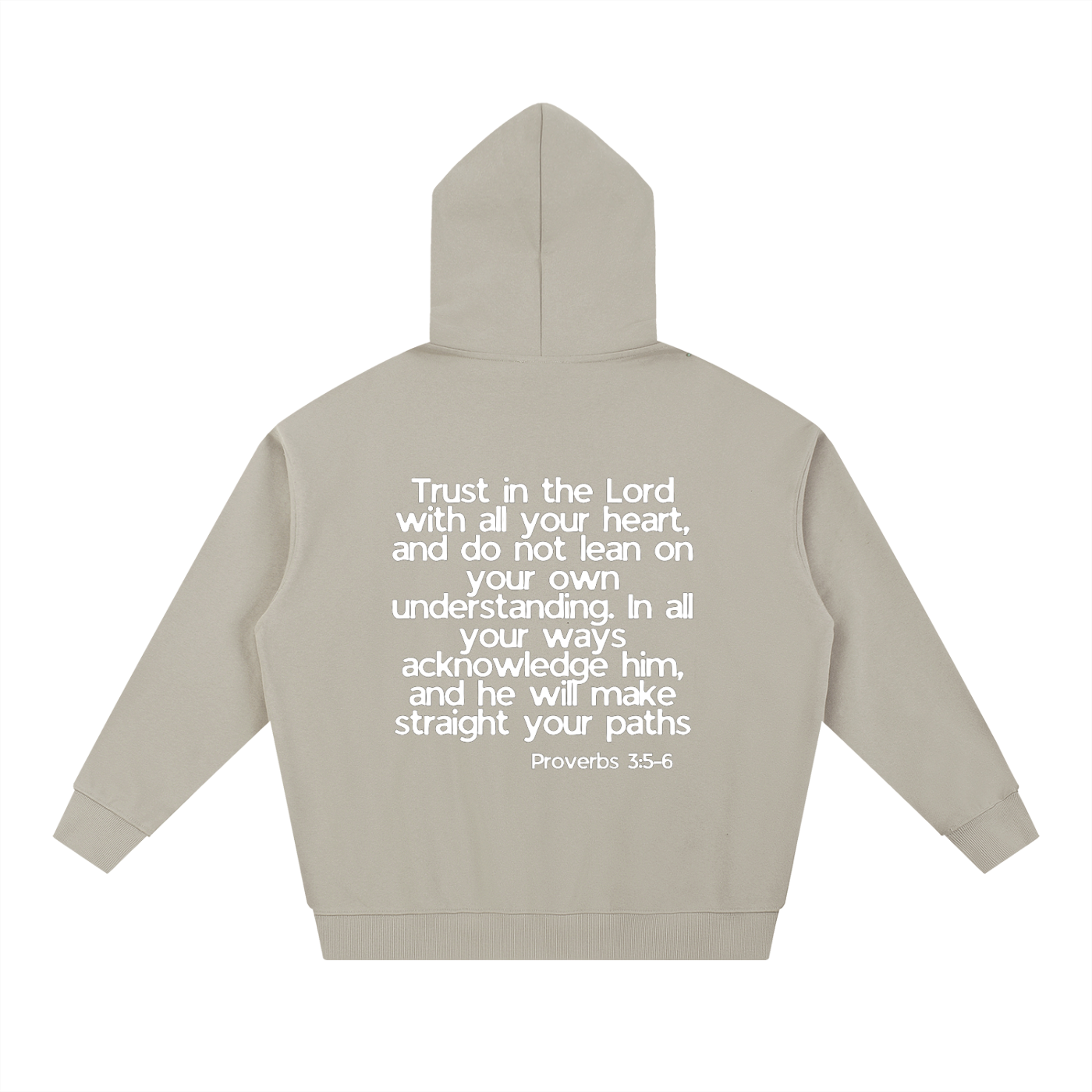 Proverbs 3:5-6 Hoodie