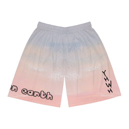 Gradient Cross Basketball Shorts – YHWH Script Athletic Swim/AOP