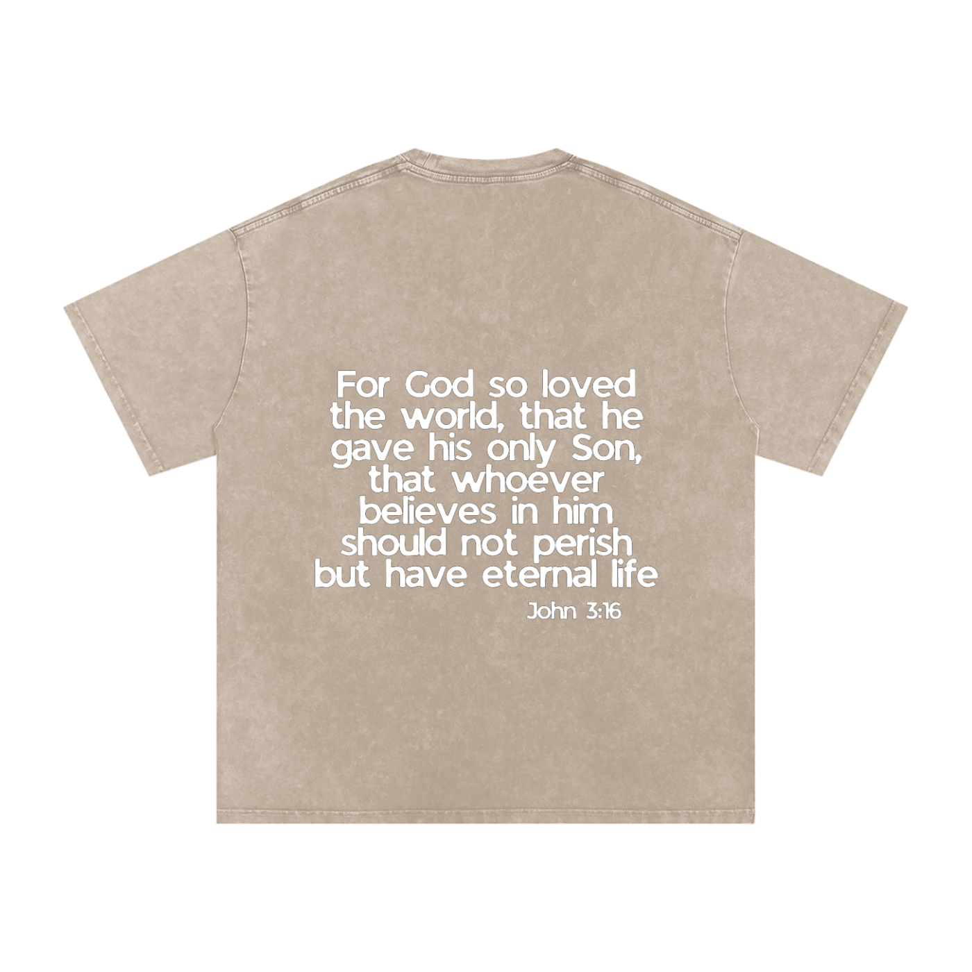 John 3:16 Oversized T-Shirt