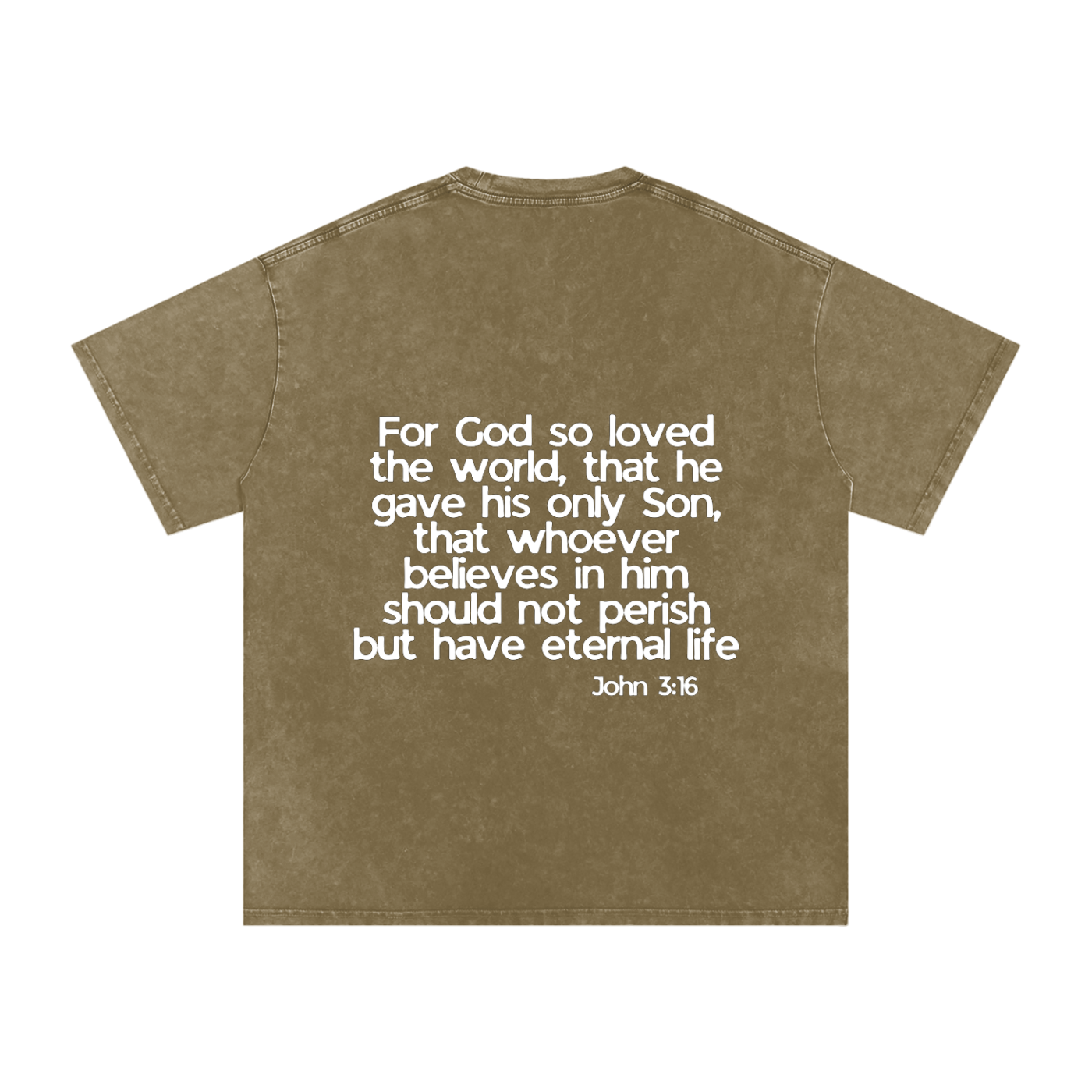 John 3:16 Oversized T-Shirt