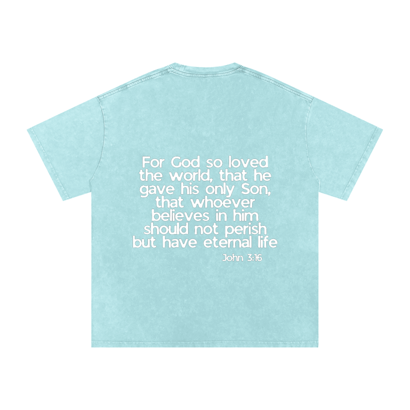 John 3:16 Oversized T-Shirt