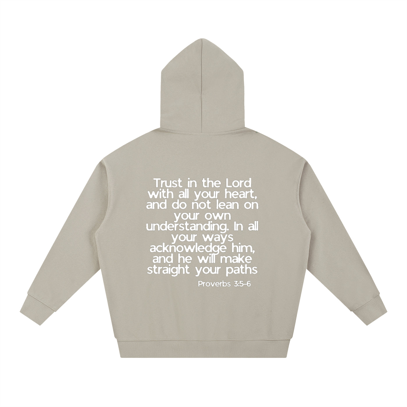 Proverbs 3:5-6 Hoodie