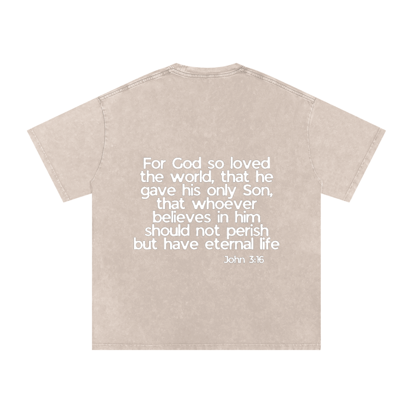John 3:16 Oversized T-Shirt
