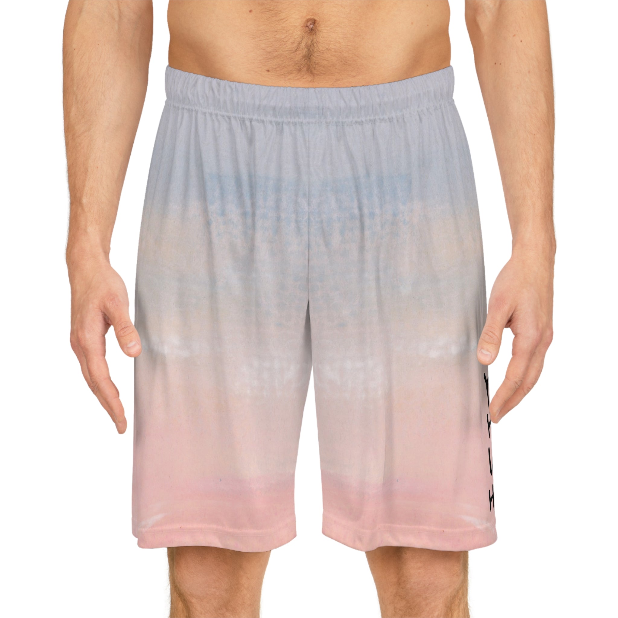 Gradient Cross Basketball Shorts – YHWH Script Athletic Swim/AOP