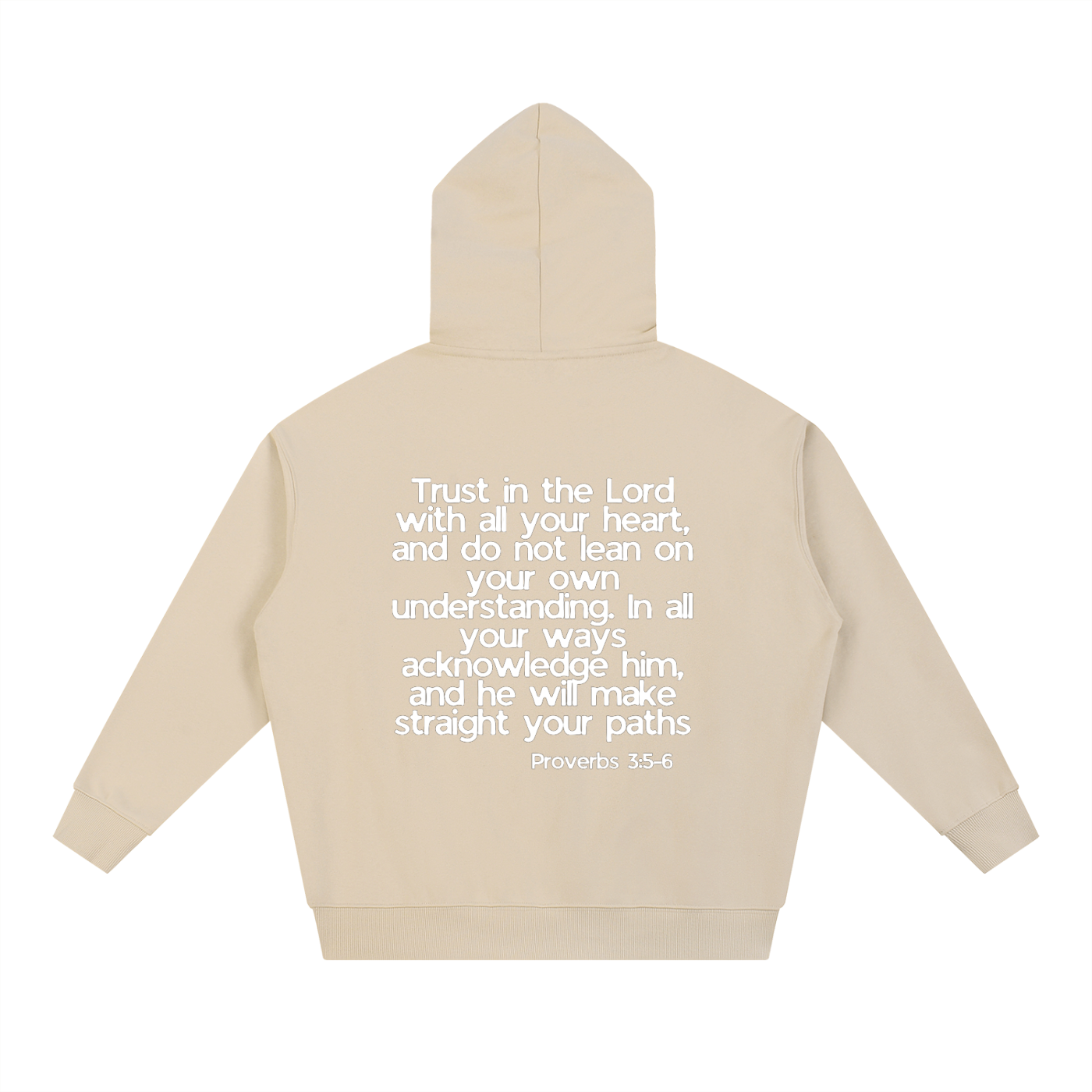 Proverbs 3:5-6 Hoodie