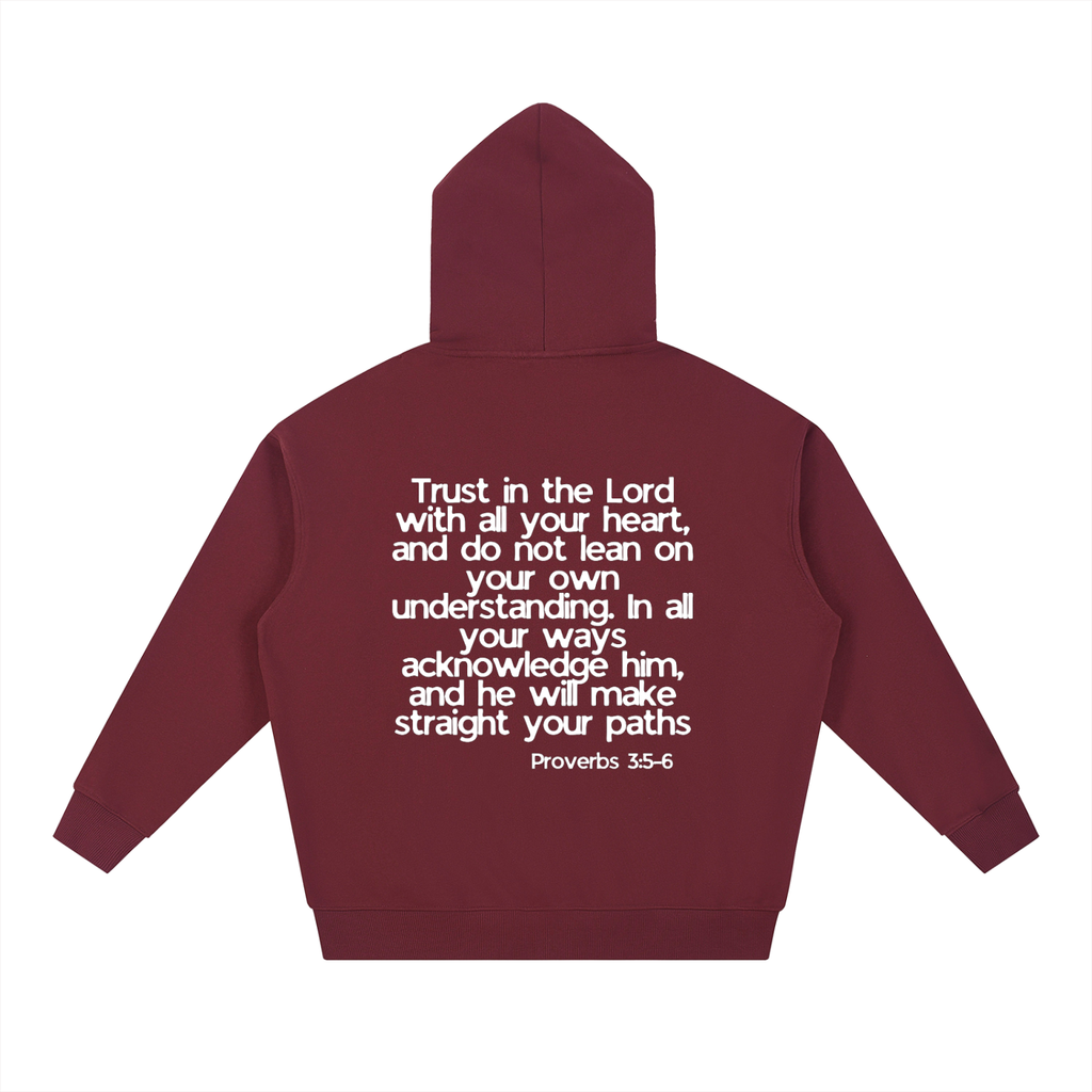 Proverbs 3:5-6 Hoodie