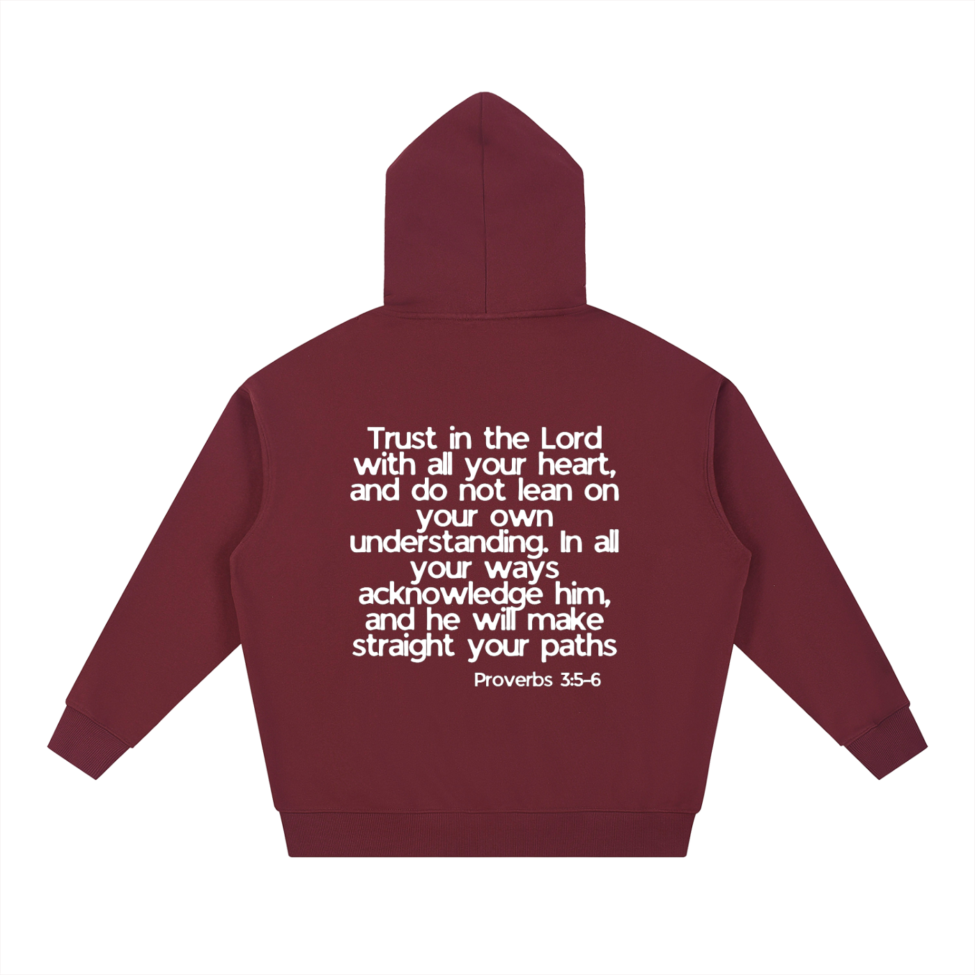 Proverbs 3:5-6 Hoodie