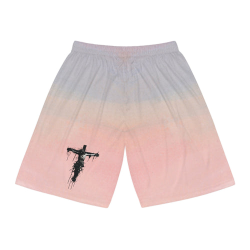 Gradient Cross Basketball Shorts – YHWH Script Athletic Swim/AOP