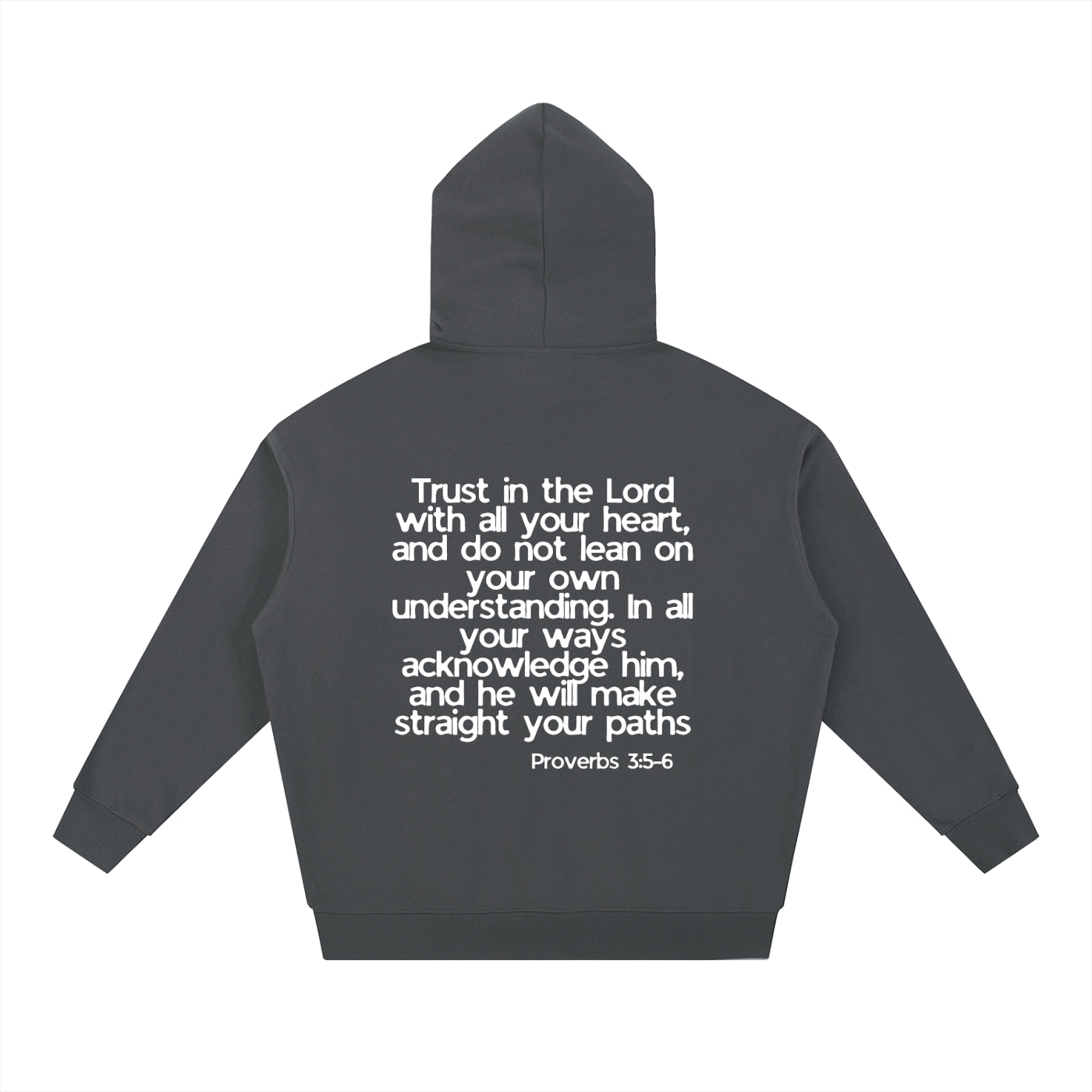 Proverbs 3:5-6 Hoodie