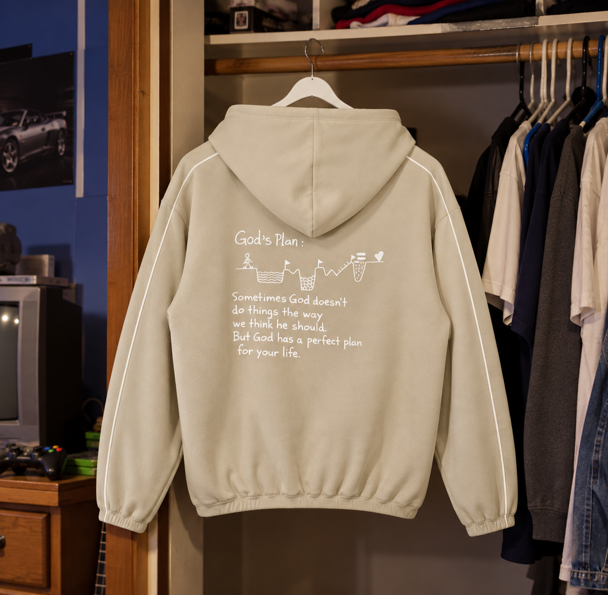 God's plan Hoodie