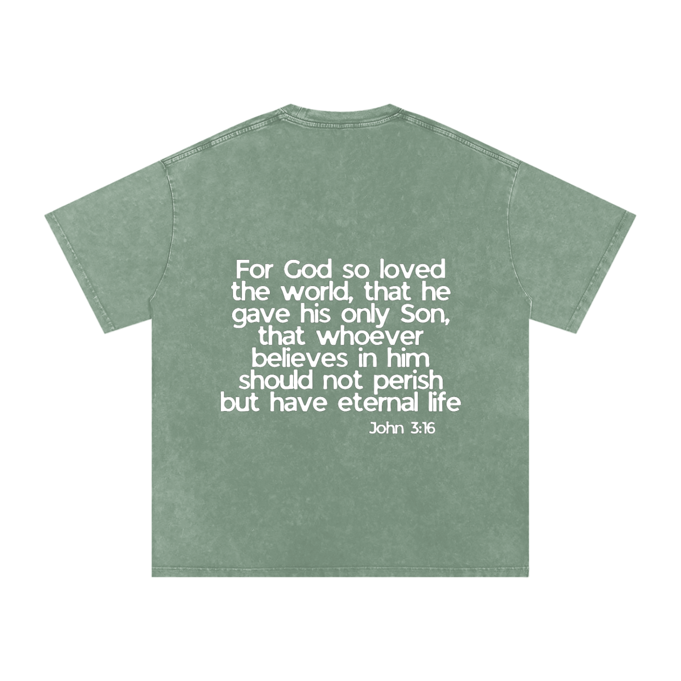 John 3:16 Oversized T-Shirt