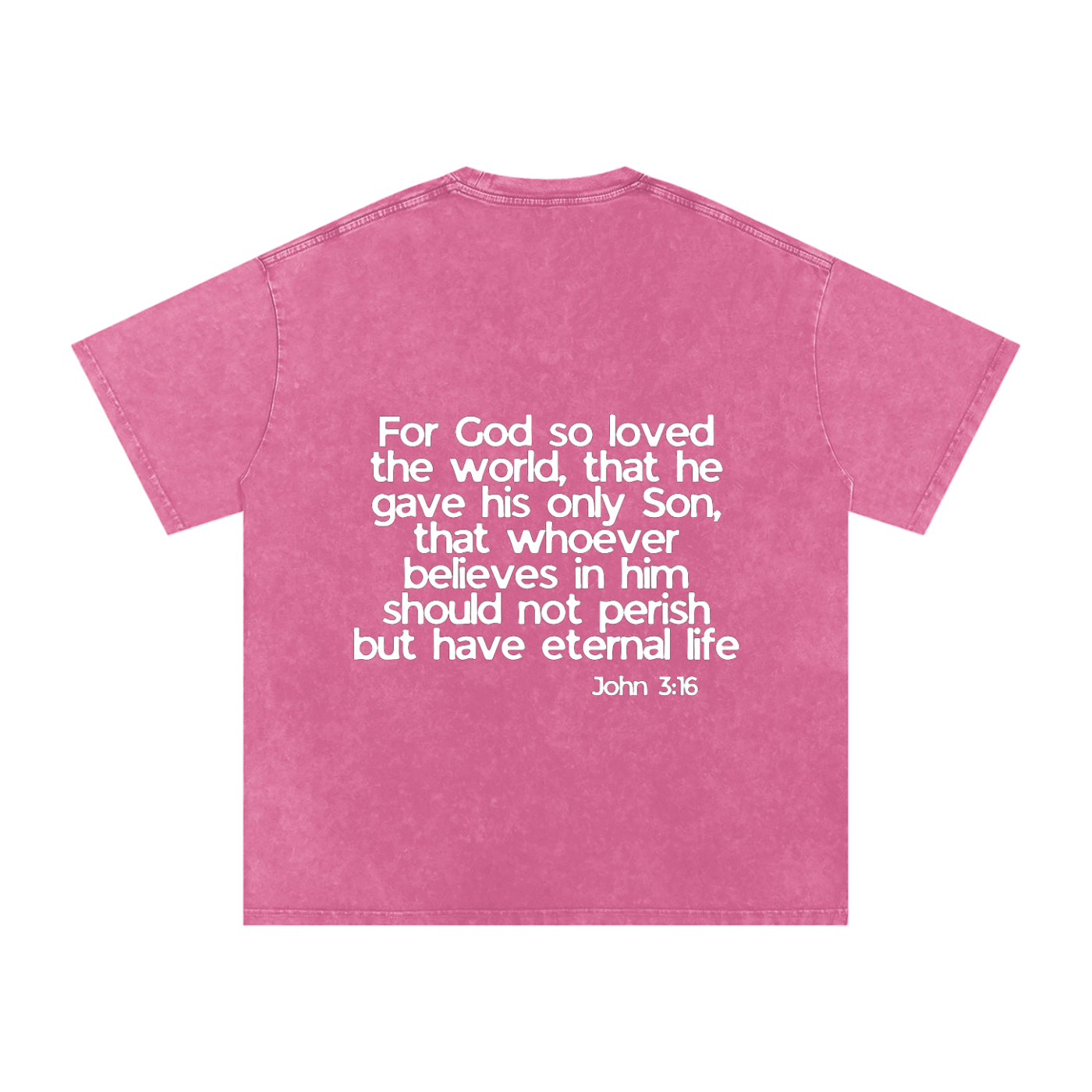 John 3:16 Oversized T-Shirt