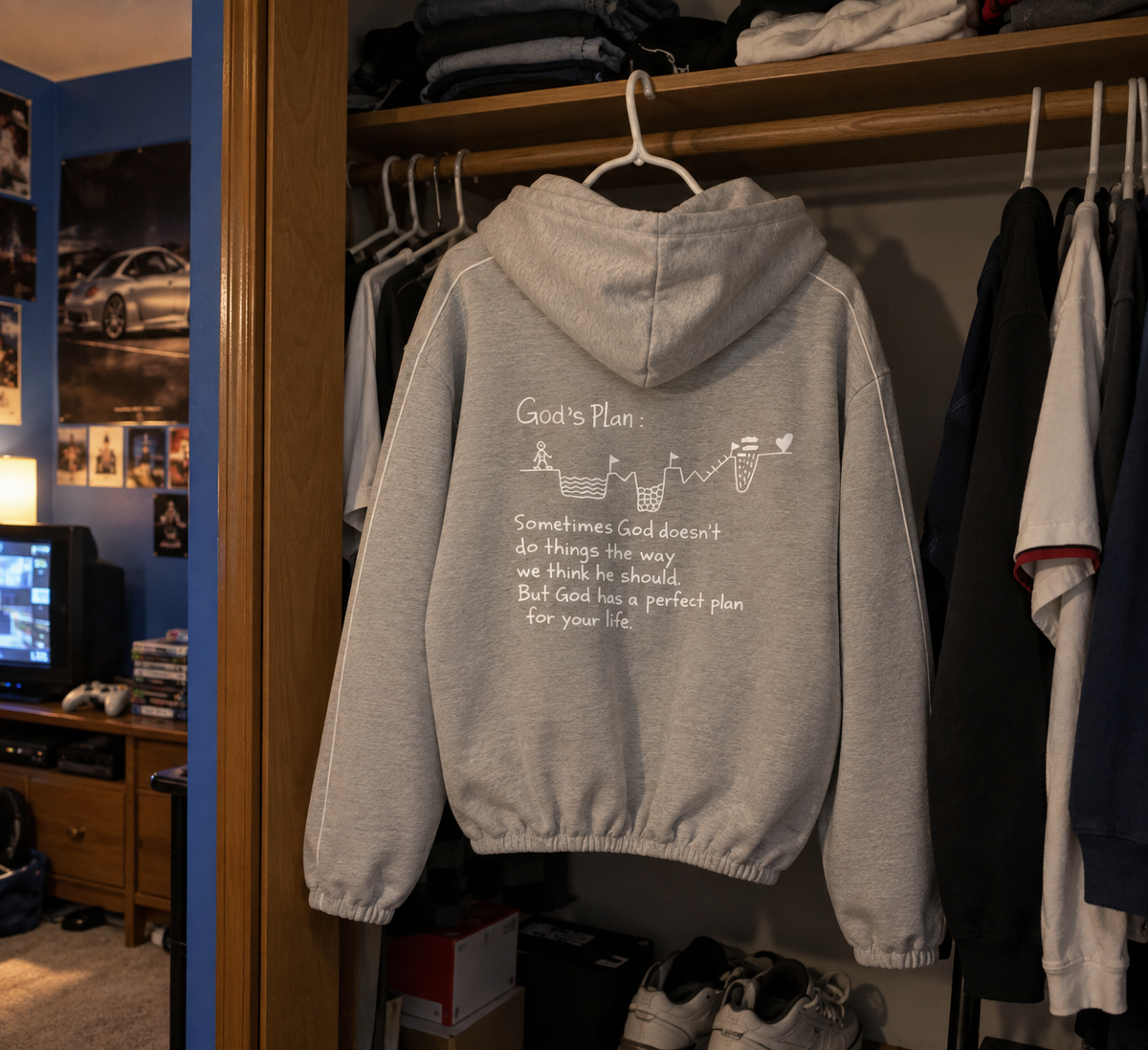God's plan Hoodie